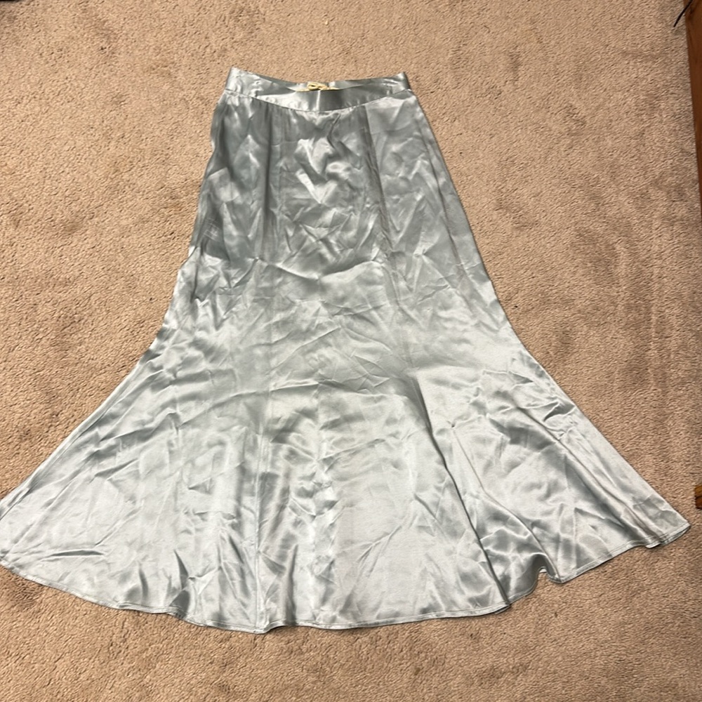 Vintage Jessica McClintock 100% silk skirt size 4